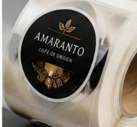 Etiquetas adhesivas Amaranto