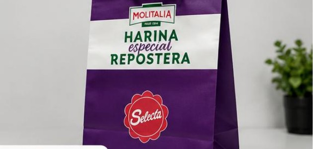 Bolsa acabados premium harina repostera