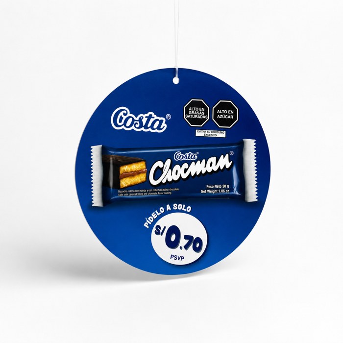 Colgante circular Chocman Costa