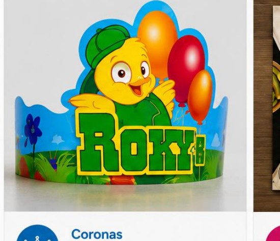 Corona personalizada Roky's
