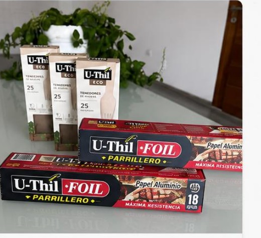 Empaques U-Thil foil parrillero